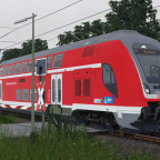 RE 54 nach Bamberg kurz nach Haßfurt