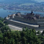 Schloss Stolzenfels mit Blick auf Lahnstein
