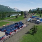The commercial road transport exhibit keeps on growing.