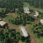 TPF2 Feldbahn fährt im Industriegelände "Wald"