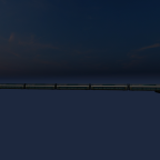 Jet train in a universe far away...