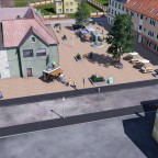 Kleinerer Dorfplatz