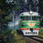 ER2K-930 in the forests of Leningrad region