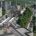Schnellbahn Endstation