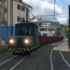 Güterverkehr im Hinterhof