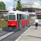 Die neue Linie 54 verbindet den Bahnhof "Wien Nord" mit Griesstätt - 21.12.1978