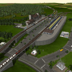 Zweiteiliger Güterbahnhof 1