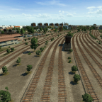 Kiel Hauptbahnhof Gleisvorfeld und Betriebswerk