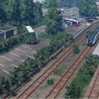 Bahnhofsbereich Heutige zeit