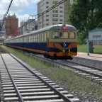 Bietigheim - Endbahnhof eines S-Bahn-Astes - die Modernisierung im Zuge der Netzreform in den 80er-Jahren steht an - 11.10.1977