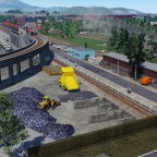 Blick auf die Entladebrücke bei Ditzingen #3