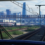 Einfahrt in den HBF mit der S1