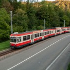 Pendelzug der Waldenburg Bahn