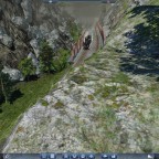 BR 24 in der Schlucht