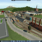 Depot mit kleinem Betriebswerk - Maschinenfabrik