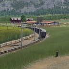 Schmalspuriger Getreidetransport
