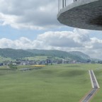 Sicht vom Kamin in Richtung Zofingen