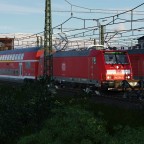 Regio-Züge auf der Abstellung des ehemaligen Berliner Bahnhofs in Hamburg