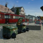 am Bahnhof