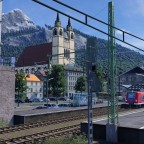Eine Regionalbahn in Lüttow-Bodenfelde