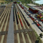 Entstehung eines Rangier-/Umschlag-/Containerbahnhof ...