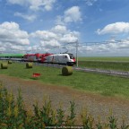 BR 1116 mit Autoreisezug