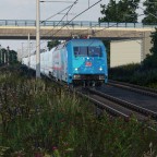 Abendliches Trainspotten