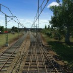 Prignitz - Einfahrt zum Umschlagbahnhof Gülitz-Reetz