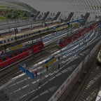Hoher Zugverkehr