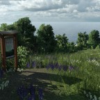 Am höchsten Punkt der Insel