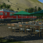 Restaurant für Eisenbahnfans