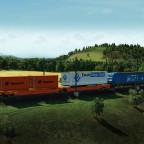 Rasender Roland auf dem Weg nach Hallstadt