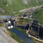Work on the new dam  1926