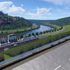Aussicht stromaufwärts
