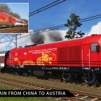 FIRST BLOCK TRAIN FROM CHINA TO AUSTRIA