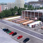 Das erste Stadtviertel wächst 2