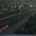 Eine kleine Holzfarm mit dem dazugehörigen Transportgleisen