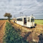 Außenstrecke im Straßenbahmuseum in Wehmingen