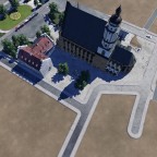 Thomas-Kirche und Umgebung