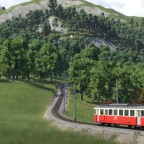 Beginn der Zahnradstrecke