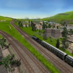 Schotten Bahnhof Ausfahrt Richtung Hüfingen