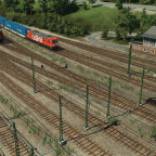 Einfahrt in Buxtehude (fiktiv)