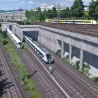 Gleisvorfeld Richtung Bad Cannstatt