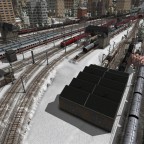 Detailansicht rechtes Bahnhofsvorfeld Richtung HBF