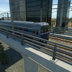 Metroliner an der Downtown Westside