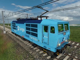 CD Cargo 372 Hellblau Reversed