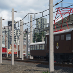 Betrieb in St. Pölten Alpenbahnhof