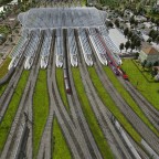 Hohenberg an der Eder Hauptbahnhof.