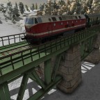 BR 119 auf der Becksdorfer Brücke
