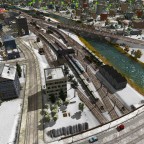 Bahnhofsvorfeld von, öhm, wie hieß dat Dorf noch schnell?